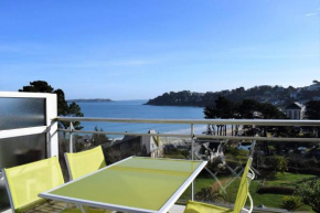 Appartement 2-4 pers VUE MER EXCEPTIONNELLE avec terrasse à PERROS-GUIREC - Ref 908